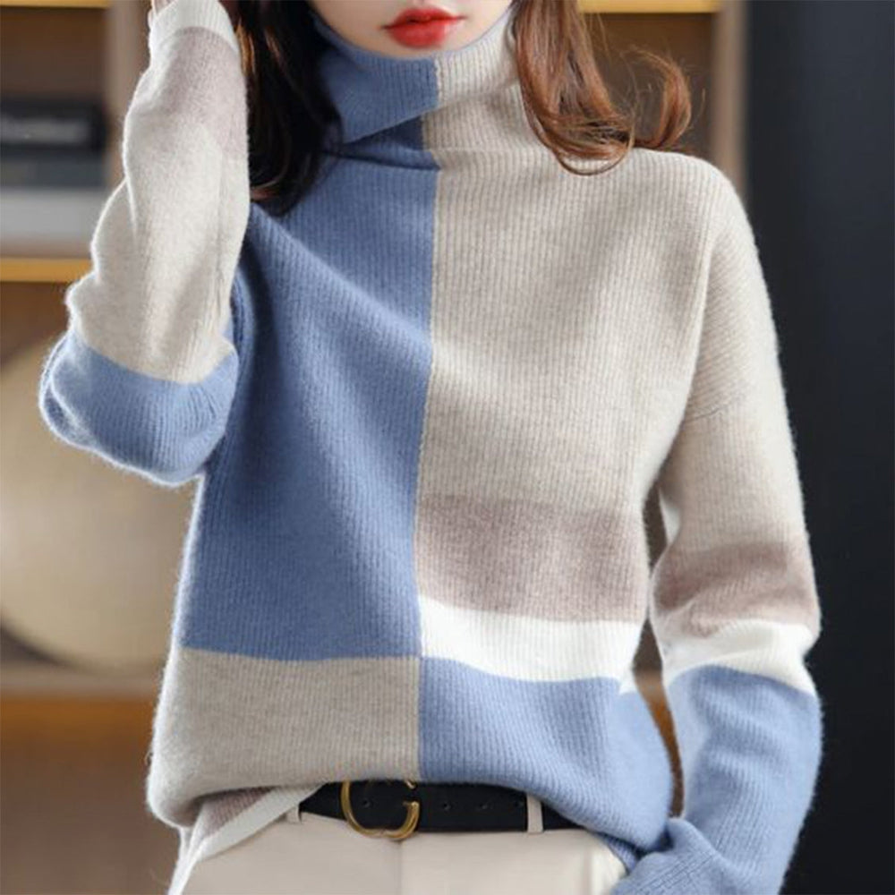 Liva - Eleganter farbiger Pullover